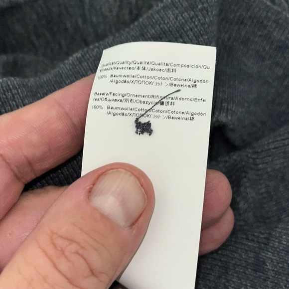 Hugo Boss Size XXL Slim Fit Cardigan. Blueish Grey in Colour. 100% Wool, VGUC - Picture 15 of 16